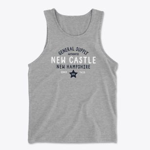 New Castle New Hampshire General Supply Men's Cotton Tank