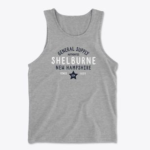 Shelburne New Hampshire General Supply Men's Cotton Tank