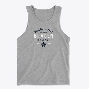 Braden Tennessee General Supply Men's Cotton Tank