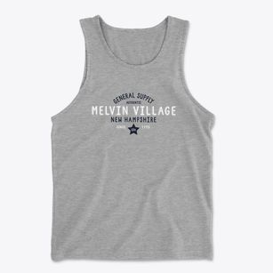 Melvin Village New Hampshire General Supply Men's Cotton Tank