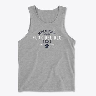 Flor Del Rio Texas General Supply Men's Cotton Tank