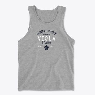 Viola Idaho General Supply Men's Cotton Tank