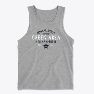 Creek Area New Hampshire General Supply Men's Cotton Tank