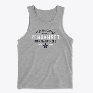 Pequawket New Hampshire General Supply Men's Cotton Tank