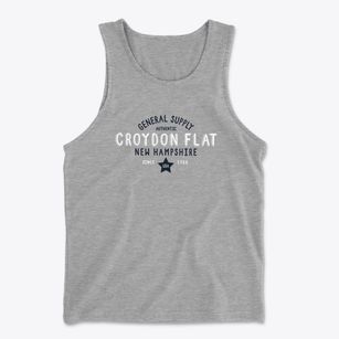 Croydon Flat New Hampshire General Supply Men's Cotton Tank