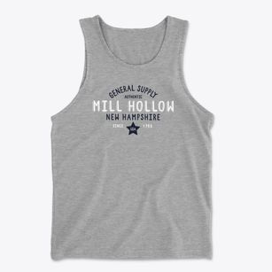 Mill Hollow New Hampshire General Supply Men's Cotton Tank