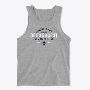 Brookhurst New Hampshire General Supply Men's Cotton Tank
