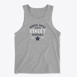 Stacey Montana General Supply Men's Cotton Tank