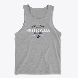 Whitesville Georgia General Supply Men's Cotton Tank