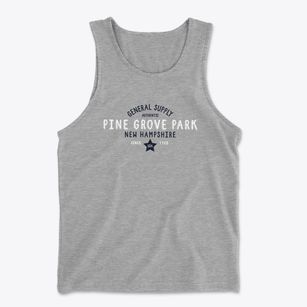 Pine Grove Park New Hampshire General Supply Men's Cotton Tank