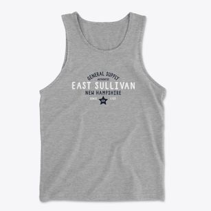 East Sullivan New Hampshire General Supply Men's Cotton Tank