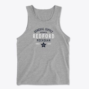 Redford Michigan General Supply Men's Cotton Tank