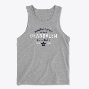 Grandview Colorado General Supply Men's Cotton Tank
