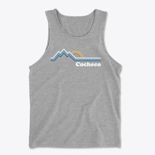 Cocheco New Hampshire Mountain View Men's Cotton Tank