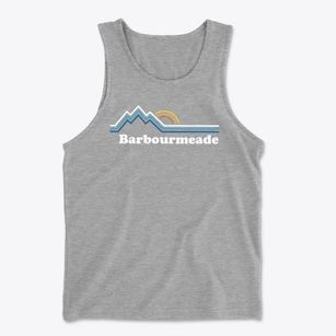 Barbourmeade Kentucky Mountain View Men's Cotton Tank