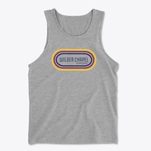 Wilder Chapel Tennessee Color Loop Men's Cotton Tank