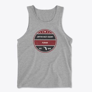 Jupiter Inlet Colony Florida Americana Men's Cotton Tank
