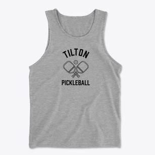 Tilton New Hampshire Pickleball Men's Cotton Tank