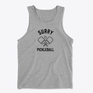 Surry New Hampshire Pickleball Men's Cotton Tank