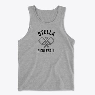 Stella Nebraska Pickleball Men's Cotton Tank
