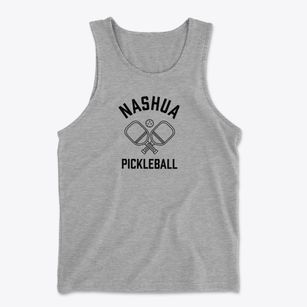 Nashua New Hampshire Pickleball Men's Cotton Tank