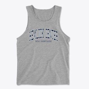 Hemlock Center New Hampshire Traditional Men's Cotton Tank