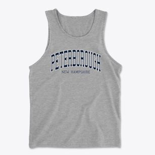 Peterborough New Hampshire Traditional Men's Cotton Tank