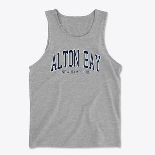 Alton Bay New Hampshire Traditional Men's Cotton Tank