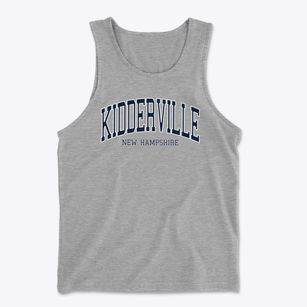 Kidderville New Hampshire Traditional Men's Cotton Tank