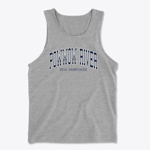 Powwow River New Hampshire Traditional Men's Cotton Tank