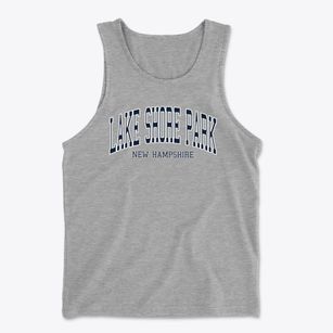 Lake Shore Park New Hampshire Traditional Men's Cotton Tank