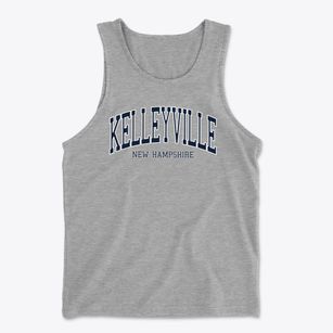 Kelleyville New Hampshire Traditional Men's Cotton Tank