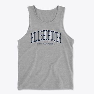 Hillsborough New Hampshire Traditional Men's Cotton Tank