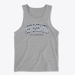 West Barrington New Hampshire Traditional Men's Cotton Tank