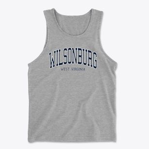 Wilsonburg West Virginia Traditional Men's Cotton Tank