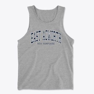 East Acworth New Hampshire Traditional Men's Cotton Tank