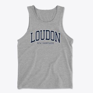 Loudon New Hampshire Traditional Men's Cotton Tank
