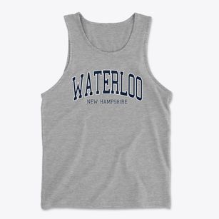 Waterloo New Hampshire Traditional Men's Cotton Tank