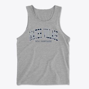 Water Village New Hampshire Traditional Men's Cotton Tank