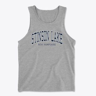 Stinson Lake New Hampshire Traditional Men's Cotton Tank