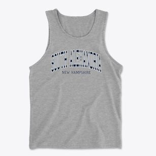 South Alexandria New Hampshire Traditional Men's Cotton Tank