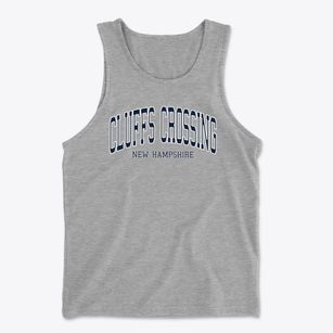 Cluffs Crossing New Hampshire Traditional Men's Cotton Tank
