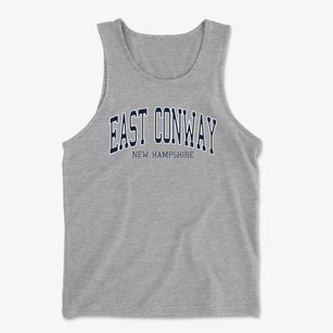 East Conway New Hampshire Traditional Men's Cotton Tank