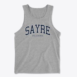 Sayre Oklahoma Traditional Men's Cotton Tank