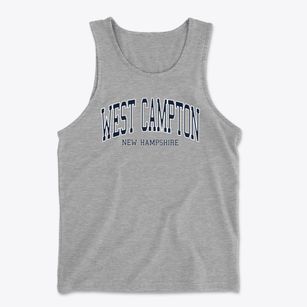 West Campton New Hampshire Traditional Men's Cotton Tank