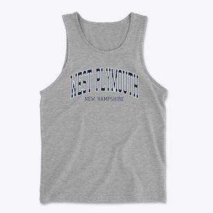 West Plymouth New Hampshire Traditional Men's Cotton Tank