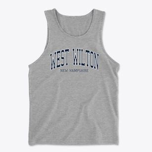 West Wilton New Hampshire Traditional Men's Cotton Tank
