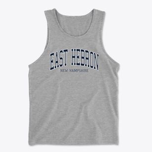 East Hebron New Hampshire Traditional Men's Cotton Tank