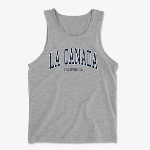 La Canada California Traditional Men's Cotton Tank