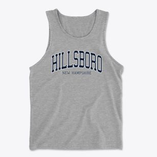 Hillsboro New Hampshire Traditional Men's Cotton Tank